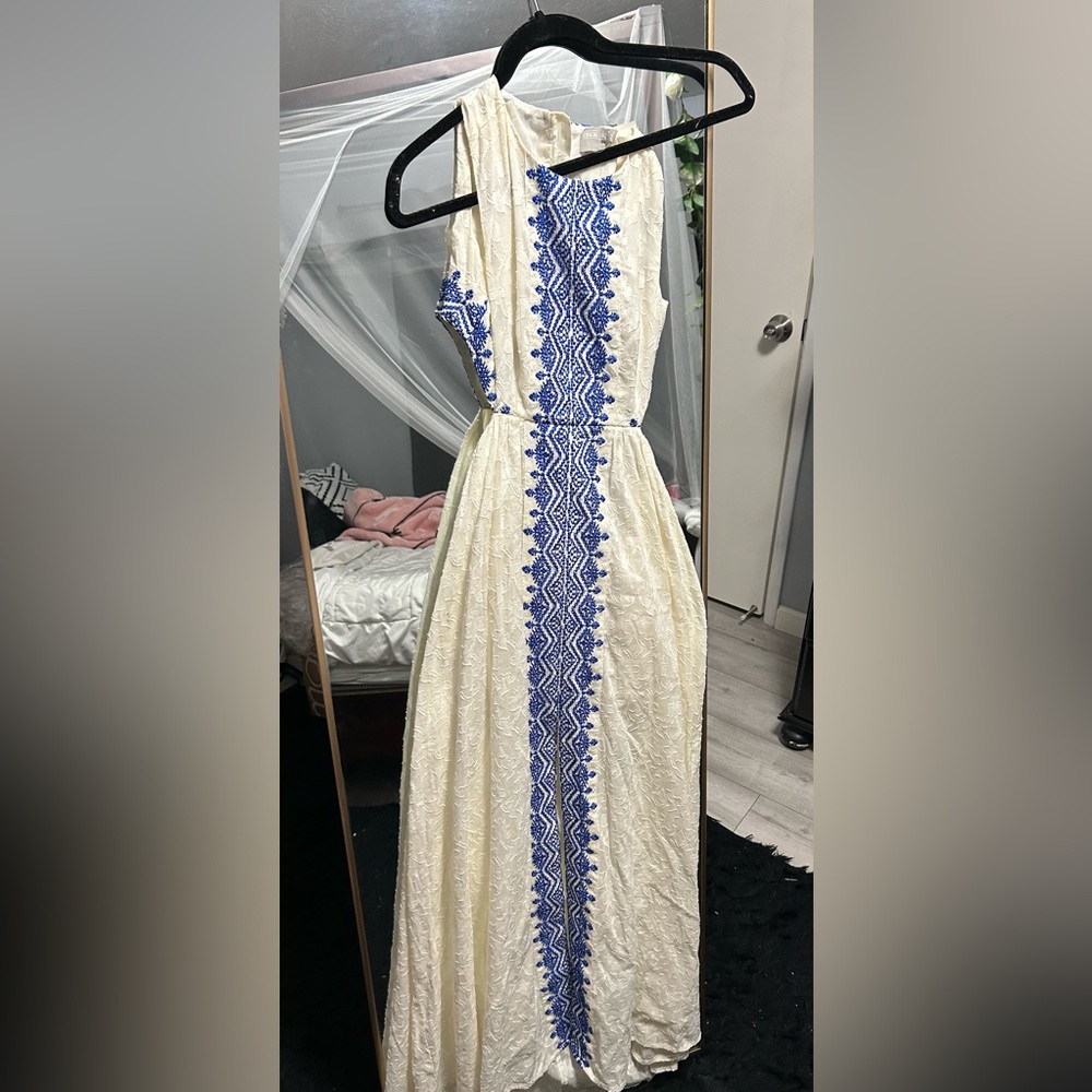 White ASOS midi dress size 4